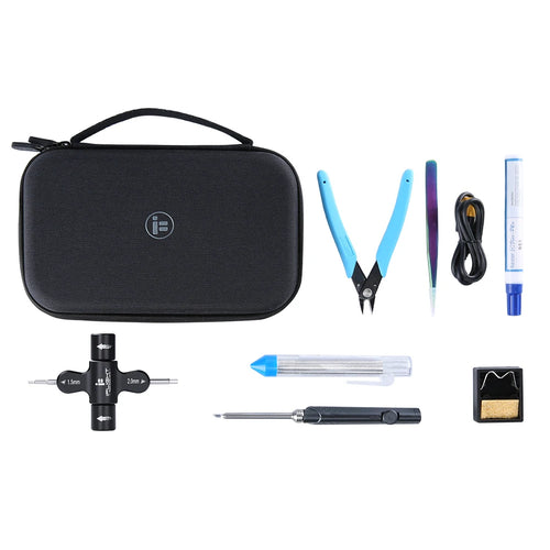 iFlight Werkzeug-Aufbewahrungstasche Werkzeug-Handtasche tragbare Tasche mit FPV-Lötkolben-Kit / Schraubenschlüssel für FPV-Modellflugzeugteile