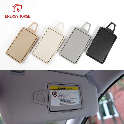 For Mercedes W211 W219 New Car Sun Visor Mirror Cover Makeup Mirror Cover For Benz E CLS Class E200 CLS300 2118100410