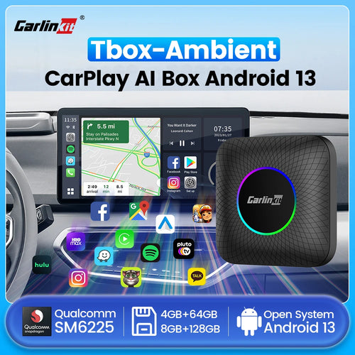 The Dashboard Oracle | CarlinKit 3-in-1 AI-Powered CarPlay Smart Interface