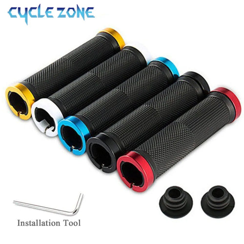 Fahrradgriffe BMX Lenkergriffe Gummi Doppelseitige Lock Mountain MTB Fahrradgriffe Rutschfeste Fahrradzubehör