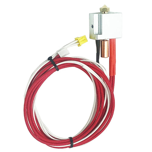 Original FLSUN V400 3D-Drucker Ersatzteil 5in1 Hotend-Düse Temperatursensor Heizpatrone Messing-Druckkopfblock Extruder-Hals