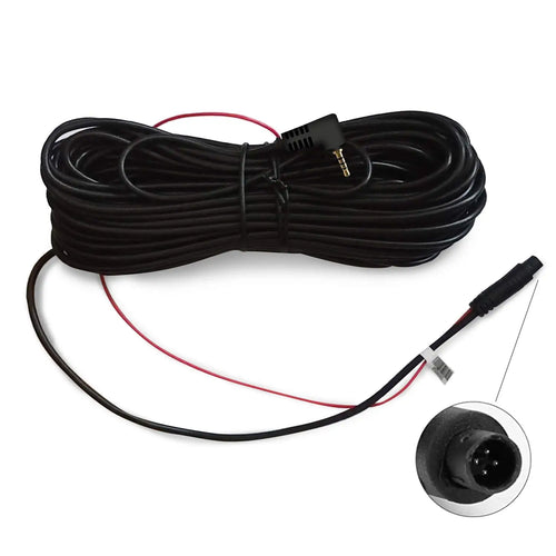 WOLFBOX 10m/15m 33/50 feets Rear Camera Extension Cord Cable (4 pin,2.5mm) for G840S/G930/G850 PRO/G850/ G900 PRO