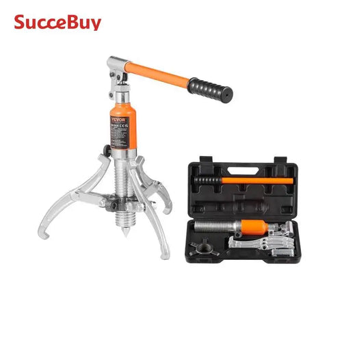 SucceBuy 5/15 Ton Hydraulic Gear Puller Wheel Bearing Puller Separator Tools Adjustable Two Three Jaws Garage Repair Shop Gears