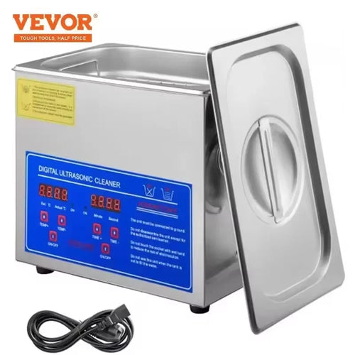 VEVOR Ultraschallreiniger Tragbares Ultraschallreinigungsgerät Multifunktion 1.3L-30L Geschirrspüler Haushaltsgerät
