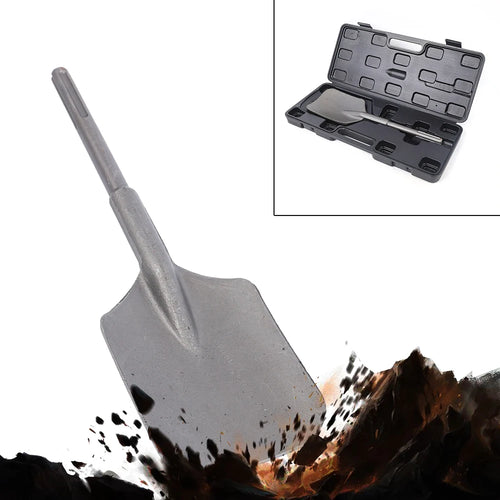 5 Pit Shovel Jack Hammer Breaker 40Cr Chromium Steel Clay Spade Chisel Bit 1.3KG 40CM for Jack Hammer 1.8cm Shank Diameter