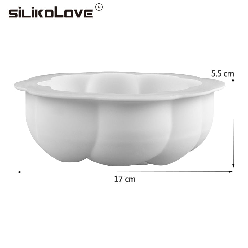 SILIKOLOVE 3D Rose Flower Silicone Baking Pan for Pastry Cake Tray Mold Silicone Baking Mold for Sweets Baking Forms Bakeware