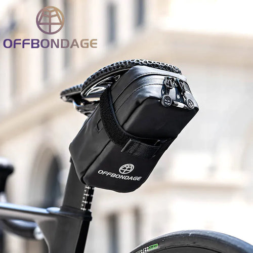 OFFBONDAGE Fahrradtasche Satteltasche Wasserdicht Kapazität Heck Fahrrad Rücksitz Mtb Rennrad Aufbewahrungstasche Fahrradzubehör