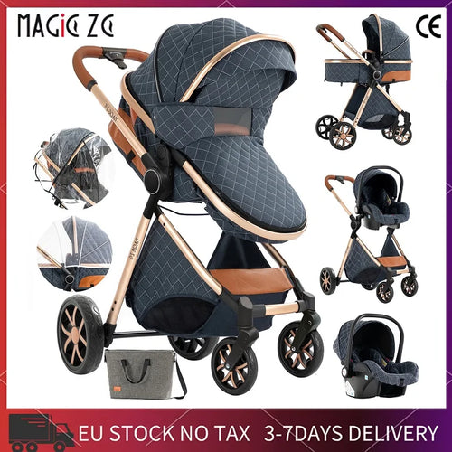 Baby Stroller 3 in 1 Lightweight stroller for Newborns Travel Foldable baby cars Infant Stroller Baby Carriage baby car seat