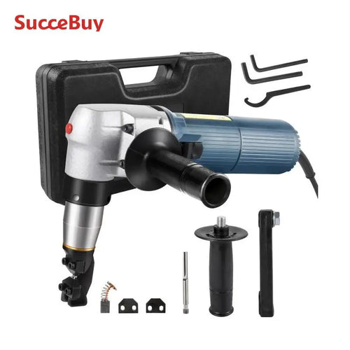 SucceBuy 380W 625W Electric Metal Nibbler Corded Shears Cutter 1.8MM 4MM Cutting Thickness Sheet Metal Stainless Steel Plastic