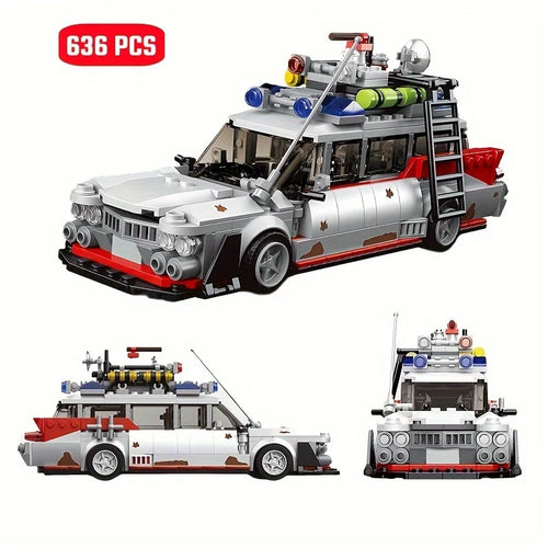 City Technisches Hochgeschwindigkeits-Rennsportwagen-Modell Bauklötze MOC Mini Filmfahrzeug Montagebausteine Spielzeug für Kinder Geschenke