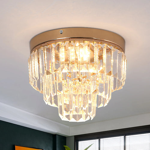 Crystal K9 Led Ceiling Lamp Modern Pendant Light Home Deco Hanging Lighting Fixtures Kitchen Dining Living Room Chandelier Lamps