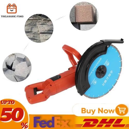 Elektrische Nutfräse 3000W Kreissäge Wandnutfräse Stemmmaschine + Sägeblatt 350mm Zimmermannsmaschinen Betonwerkzeug