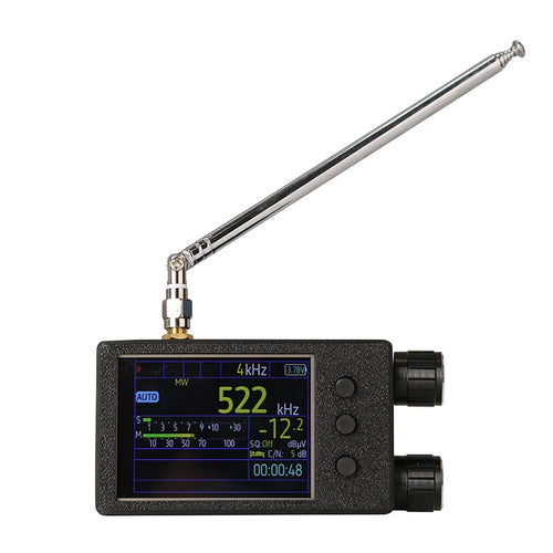 New Mini TEF6686 All Band Radio Receiver 2.4 inch Touch Screen LW/MW/SW/FM/AM Portable Shortwave Radios Receiver