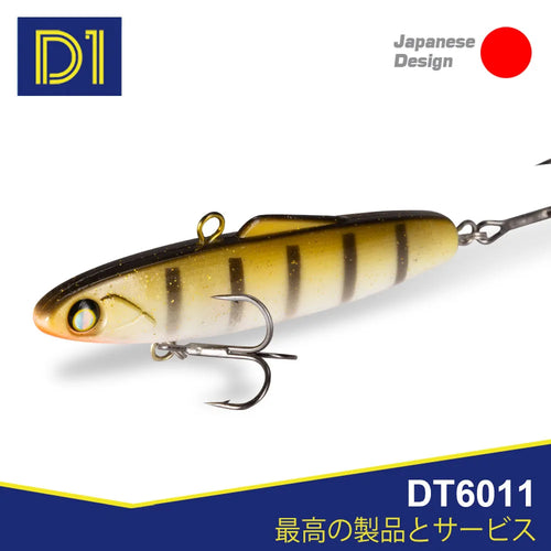 D1 VIB Köder für Winterangeln 80mm/25g 90mm/30g Silikonköder Künstliche Wobbler Balancer für Hecht Barsch DT6011 Angelausrüstung