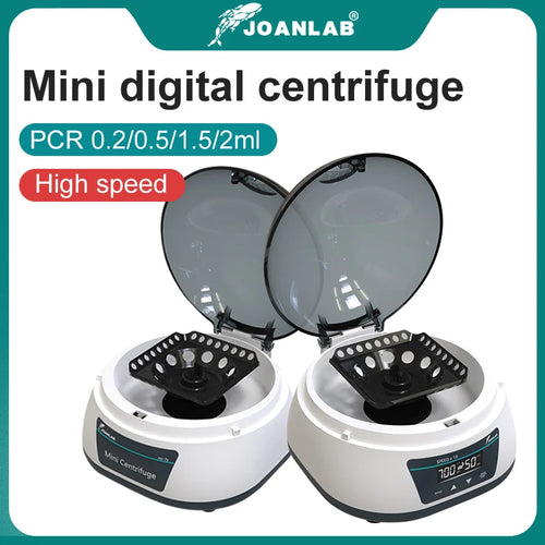 Pcr-Zentrifuge Digital Hochgeschwindigkeits-Plasmazentrifuge Labor 4000 U/min 12000 U/min 0,2 ml 0,5 ml 1,5 ml 2 ml Zentrifugenröhrchen 110 V 220 V
