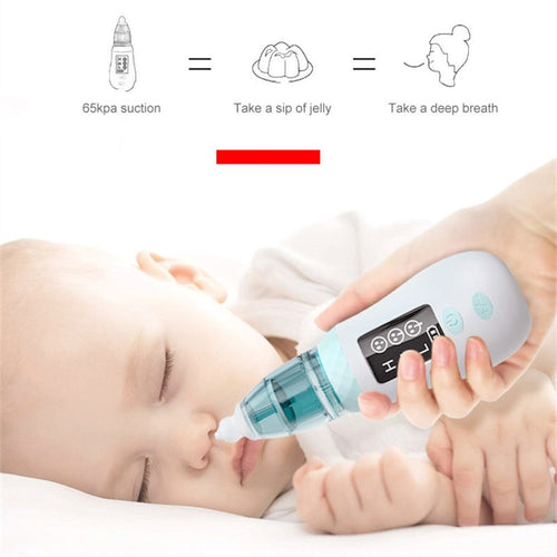 Kinder-Nasensauger Elektrische LED-Anzeige Nasenreiniger Inhalator Neugeborenes Aspire Equipment Ear Care aspirador nasal bebe electrico