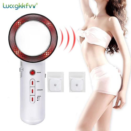 EMS Stimulate Body Slimming Massager Ultrasonic Cellulite Remover Weight Loss Lipo Anti Cellulite Fat Burner Galvanic Infrared