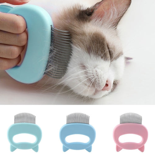Pet Dog Cat Combs Hair Remover Brush Pet Grooming Tools Dog Massage Comb Brush Cute Handle Remove Lose Hairs Pet Cat Supplies