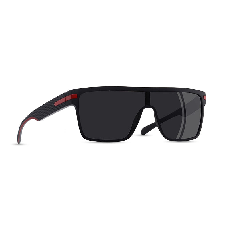AOFLY Brand Polarized Sunglasses Men Fashion Oversized Flexible Frame Square Male Sun Glasses For Driving Goggle Zonnebril Heren