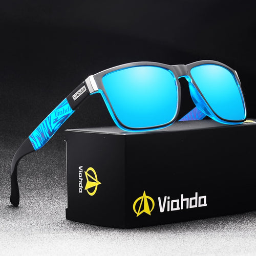 Viahda NEUE Marke Polarisierte Sonnenbrille Männer Sport Sonnenbrille Für Frauen Reise Gafas De Sol