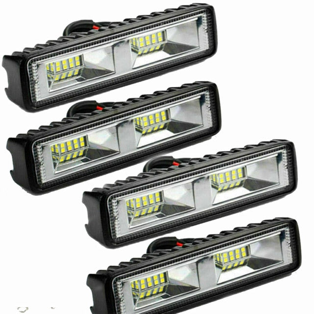 LED Headlights 12-24V For Auto Motorcycle Truck Boat Tractor Trailer Offroad Working Light 36W LED Work Light Spotlight