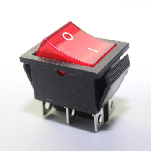 KCD2-202N 12 V 2-Wege-Wippschalter