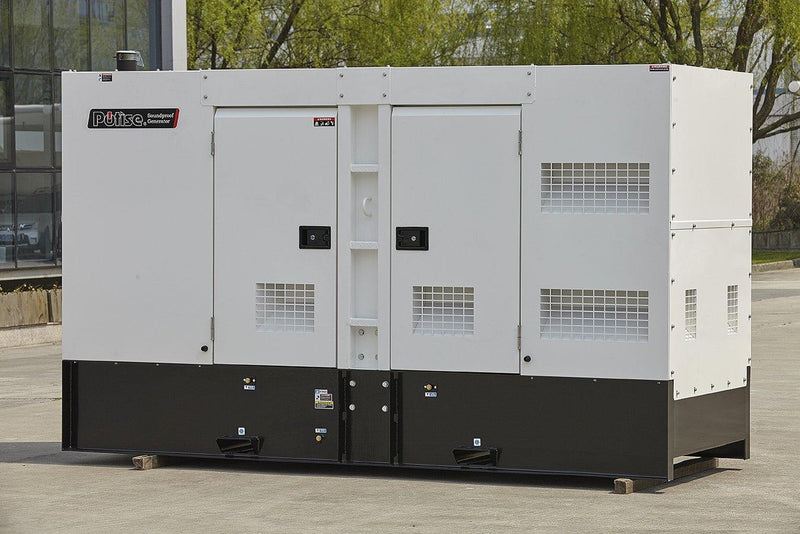 135KVA Potise Diesel Generator Set Soundproof 400V, 3Phase: DT135C5S-EU Side