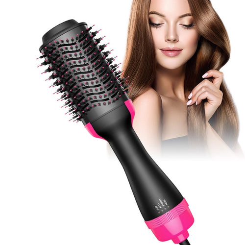 Haartrocknerbürste 2 in 1 One Step, Heißluftregelbürste zum Glätten oder Locken der Haare in einem Durchgang, Fönkamm, Lockenwickler, Kamm, elektrische Lufttrocknerbürste, kostenloser Versand Spanien