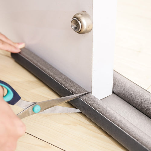 Flexibler Türbodendichtungsstreifen Schallschutz Geräuschreduzierung unter Türzugstopper Staubdichter Fensterdichtungsstreifen