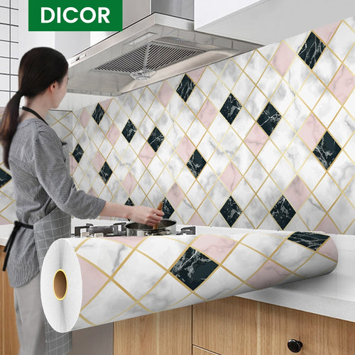 300 cm Tapeten Aluminiumbeschichtung Wasserdicht Moderne Wohnzimmer Möbel Desktop Vinyl Selbstklebendes Kontaktpapier Wohnkultur