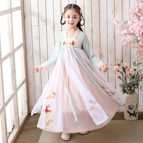 Suit Folk Dress Hanfu Dress Han Dynasty Fairy Christmas Embroidery Suit Folk Dress Costume