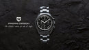 The Argent Eclipse | PAGANI DESIGN 2026 Silver Gold Moon Phase Luxury Chronograph