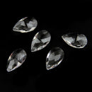 The Lumen Cascade | Hand-Cut Glass Teardrop Chandelier Crystals (22-76mm)