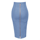 The Siren Silhouette | Structured Bandage Bodycon Skirt