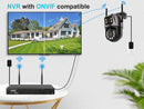 The Watchtower | 4K 8MP Dual-Lens PTZ Outdoor WiFi Security Camera
