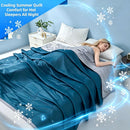 The Solstice Drift | Cooling Silky Summer Quilt — Air Conditioner Comforter