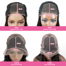 13x6 HD Highlight Glueless Perücke Echthaar Sofort tragbar für Frauen 30 32 Zoll Glatt Honigblond Lace Front Perücken im Angebot