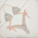 The Venus Contour | Diamond Rhinestone Bandage Bikini Set