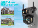 The Watchtower | 4K 8MP Dual-Lens PTZ Outdoor WiFi Security Camera
