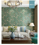 The Rustic Bloom | Peel-and-Stick 3D Retro Vine Wallpaper