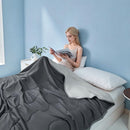 The Solstice Drift | Cooling Silky Summer Quilt — Air Conditioner Comforter