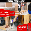 The Workshop First Responder | 21V Cordless Drill & Impact Driver Set with 1500mAh Battery