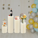 The Arbor Columns | Foldable Cardboard Floral Display Stands (Set of 4)