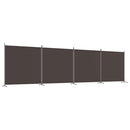 The Urban Veil | 4-Panel Fabric Room Divider, 698 x 180 cm