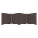 The Urban Veil | 4-Panel Fabric Room Divider, 698 x 180 cm