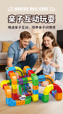 The Circuit Express | 118-Piece DIY Magnetic Track Building Set