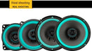 The Door Panel Upgrade | Coaxial Car Speaker Set, 4 to 6.5 Inch