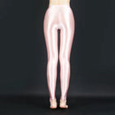 2020 Sexy Satin Glänzende Leggings Hose Glitzer Strümpfe Glänzende Japanische Knöchellange Hose Hohe Taille Strumpfhosen Damen Yogahose