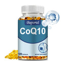 CoQ10 Capsules - Promote Cardiovascular and Heart Health, Provide Energy, Circulation Support, Antioxidant - 120 Capsules