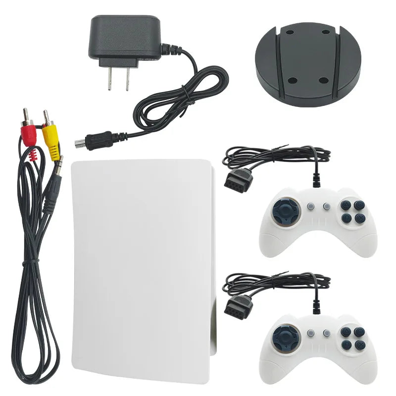 GS5 Mini TV Video Plug-And-Play Game Console, 620 Classic Games, 2 Controllers, TV Output, AV Cable, Game Box, Gift